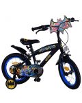 Bicicletă pentru copii cu roți auxiliare  E&L cycles - Batman, 14'' - 2t