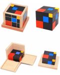 Jucărie inteligentă pentru copii - Cubul Trinomial Montessori - 1t
