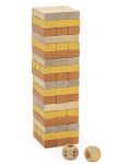 Joc pentru copii Viga Toys PolarB - Turnul Jenga cu zaruri - 2t