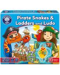 Orchard Toys Joc educativ pentru copii - Pirate Snakes & Ladders and Ludo - 1t
