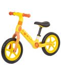 Bicicletă de echilibru pentru copii Chipolino - Dino, galben și portocale - 1t