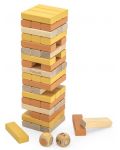 Joc pentru copii Viga Toys PolarB - Turnul Jenga cu zaruri - 1t