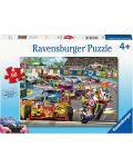 Puzzle pentru copii Ravensburger  din 60 piese - Race Track Raliu - 1t