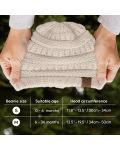 Pălărie de iarnă pentru copii KeaBabies - 6-36 luni, 3 bucăți - 8t