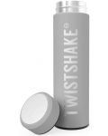 Termos pentru copii Twistshake - Hot or Cold, gri, 420 ml - 2t