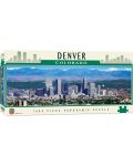 Puzzle panoramic Master Pieces de 1000 piese - Denver, Colorado - 1t