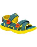 Sandale pentru copii Joma - Wave Jr, galbene/albastre - 2t
