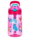 Sticlă de apa pentru copii Contigo Gizmo Flip - Pisică, 420 ml - 1t