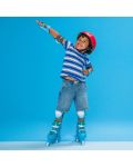Patine cu rotile pentru copii Yvolution - Twista Skates, marimea - 23-28, albastru - 7t