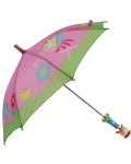 Umbrela pentru copii Pino - Zana, maner verde - 1t