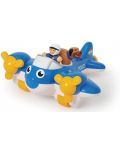 Jucarie pentru copii Wow Toys Emergency - Pete, avionul politiei - 1t