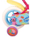 Bicicletă pentru copii cu roți auxiliare  E&L cycles -Peppa Pig, 10'' - 4t