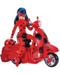 Playmates Miraculous Transforming Scooter cu Ladybug  - 1t