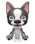 Joaca de copii Kidz World Washy Friends - Cățeluș de baie cu noroi, Boston Terrier - 4t