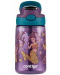 Sticla pentru copii Contigo Cleanable Mermaids - 420 ml, violet - 1t