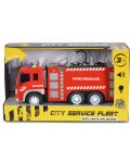 Jucărie pentru copii Moni Toys - Camion de pompieri cu pompă, 1:16 - 1t