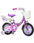 Bicicleta pentru copii Venera Bike - Pony, 12'', violet - 1t