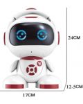 Robot pentru copii Sonne - Boron, cu tracțiune infraroșie, roșu - 4t