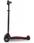 Scooter pentru copii Micro - Maxi Deluxe Pro, negru/roșu - 2t