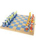 Șah din lemn pentru copii Small Foot - Knights - 1t