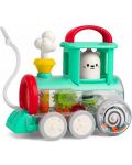 Jucărie pentru copii Hola Toys - Pentru împingere și tragere, Locomotiva Jolly - 1t
