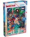 Puzzle Educa Kids din 300 de piese - DC Super Heroes - 1t