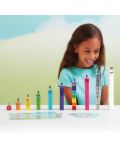 Resurse de învățare Set de matematică pentru copii - Blocuri de construcție, de la 1 la 10 - 6t