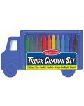Creioane pentru copii Melissa & Doug - Camion - 1t