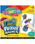 Magneti pentru frigider pentru copii Colorino Creative - sortiment - 2t