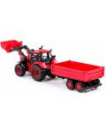 Toy Polesie - Tractor cu lopată și remorcă - 4t