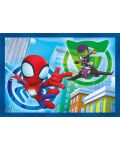 Puzzle pentru copii Clementoni 4 în 1 - Spidey și prietenii săi minunați - 2t