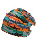 Pălărie pentru copii cu protecţie UV 50+ Sterntaler - 45 cm, 6-9 luni, rechini - 1t