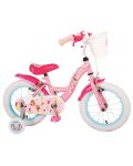 Bicicletă pentru copii cu roți auxiliare  E&L cycles - Disney Princess, 14'' - 1t