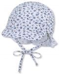 Pălărie de vară cu protecție UV 50+ Sterntaler - Motive marine, 47 cm, 9-12 luni - 4t
