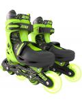 Role pentru copii 2 în 1 Yvolution - Neon Combo Skates, marimea 30-33, verde - 1t