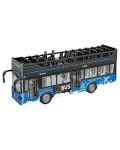 Jucărie pentru copii Raya Toys - Autobuz cu două etaje, Traffic Bus, 1:16 - 2t