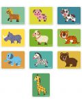 Carte magnetica pentru copii Janod - Animale - 2t