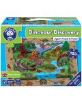 Puzzle pentru copii Orchard Toys - Descoperirea dinozaurilor, 150 piese - 1t