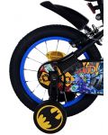 Bicicletă pentru copii cu roți auxiliare  E&L cycles - Batman, 14'' - 6t