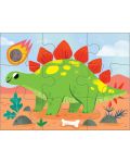 Puzzle pentru copii Mudpuppy 4 în 1 - Prieteni dinozauri - 4t