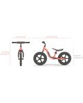 Bicicletă de echilibru pentru copii Chillafish - Charlie Sport 12′′, portocalie - 5t