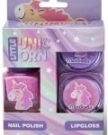 Set de cosmetice pentru copii Martinelia - Little Unicorn, 3 bucăți - 1t
