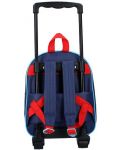 Rucsac 3D pentru copii cu roti Vadobag Spiderman - Friends Around Town - 2t