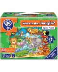 Puzzle pentru copii Orchard Toys - Cine traieste in jungla, 25 piese - 1t