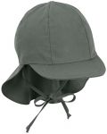 Pălărie de vară pentru copii cu viziera și protecție UV 50+ Sterntaler - 49 cm, 12-18 luni, gri - 1t