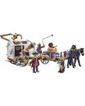 Constructor pentru copii Playmobil - Charlie cu vagon pentru prizonieri - 3t