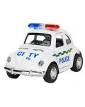 Joaca de copii Raya Toys - Mașină de poliție cu sunet și lumini, albă - 1t