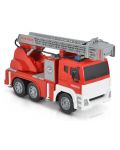 Jucărie pentru copii Moni Toys - Camion de pompieri cu macara, 1:12 - 2t