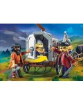 Constructor pentru copii Playmobil - Charlie cu vagon pentru prizonieri - 6t