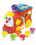 Jucărie Hola Toys - Tren de sortare muzicală - 2t